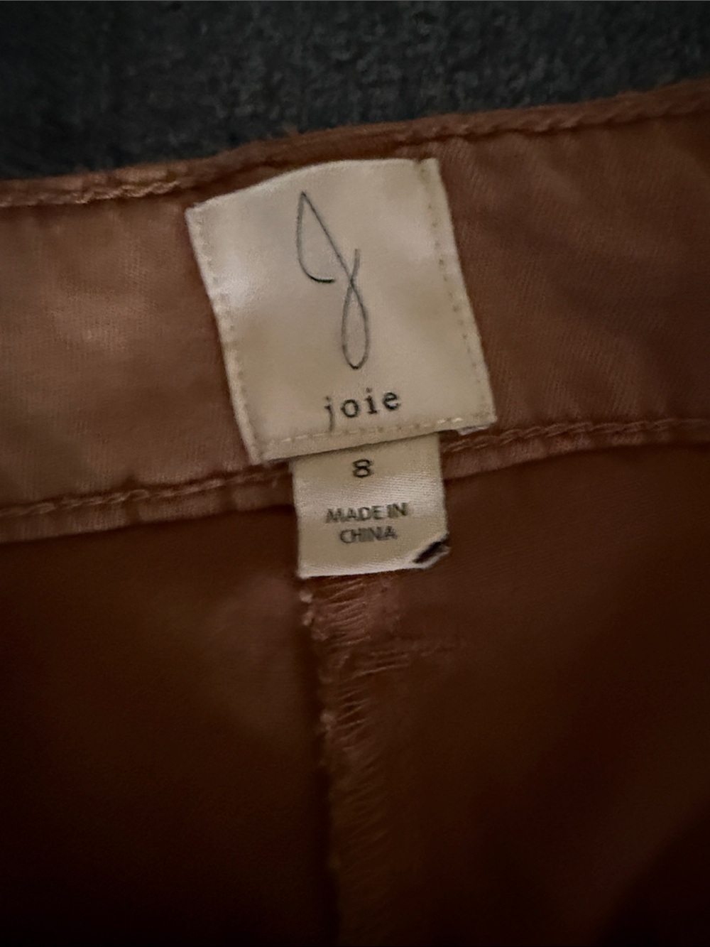Joie Wide-Leg Tencel Pants - Brown - Picture 2 of 7